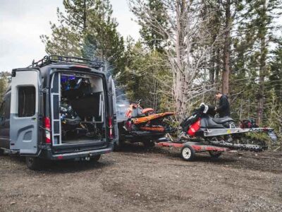 Van Camping In Rocky Mountain