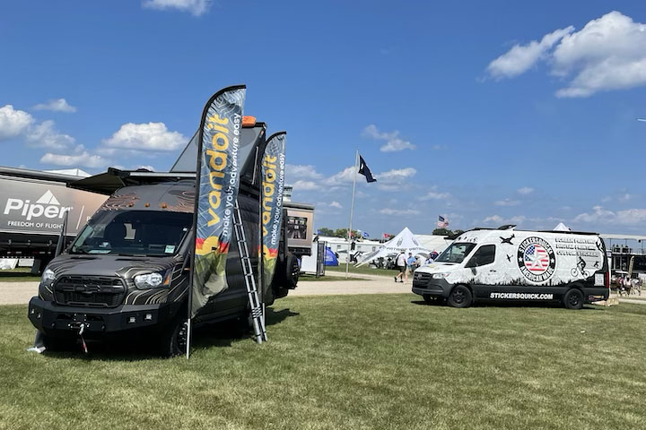 Vandoit at the Oshkosh Air Show