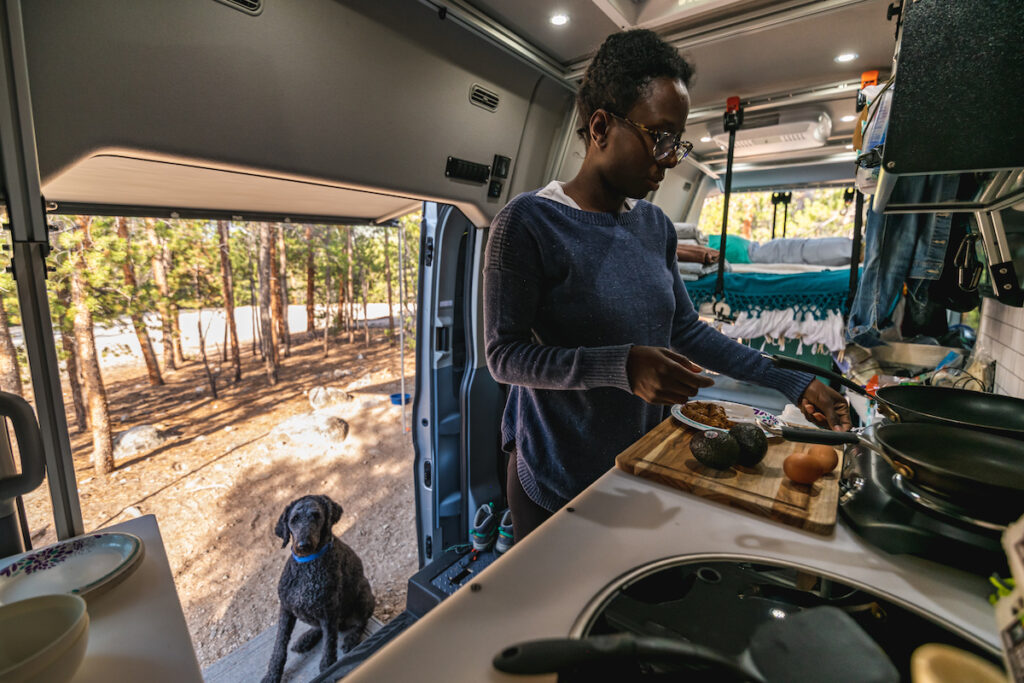 Options For Cooking In A Campervan