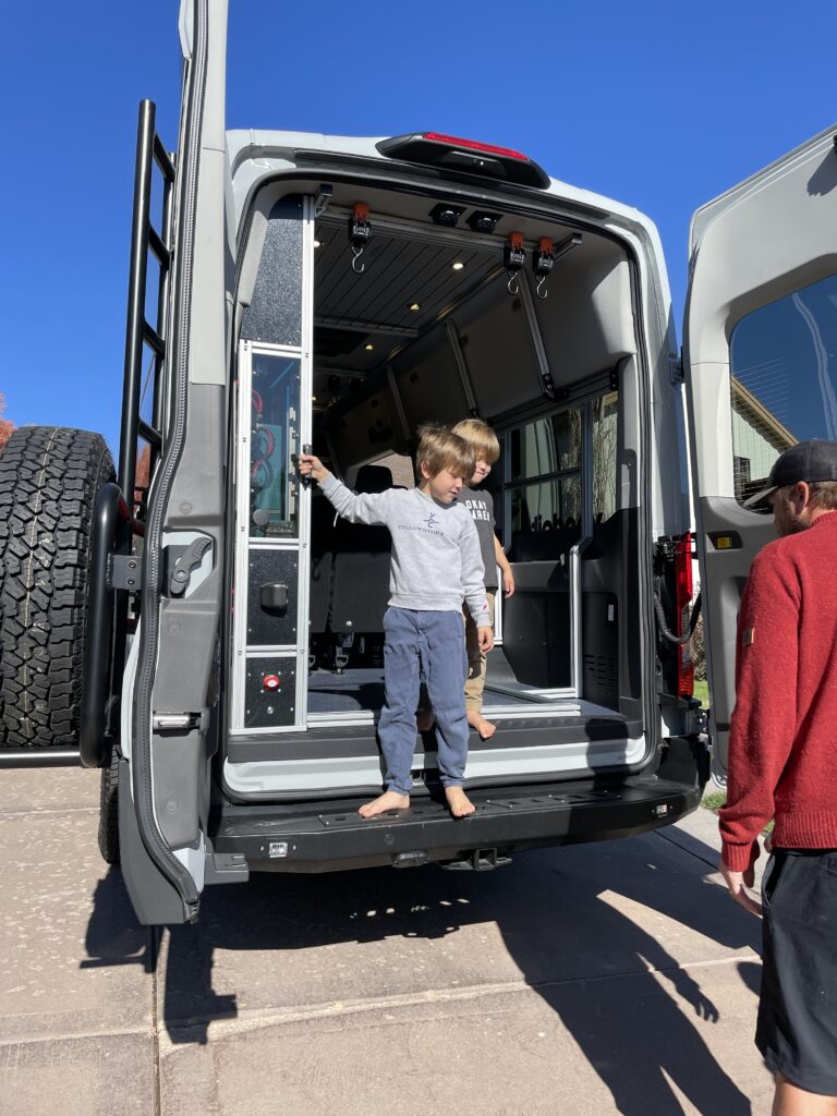 Kid-Hauling Van